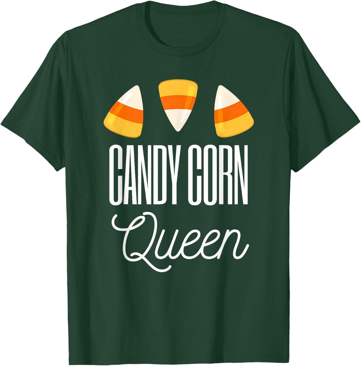 Candy Corn Queen - Funny Halloween Candycorn Gift T-Shirt - T-Shirt | Forest