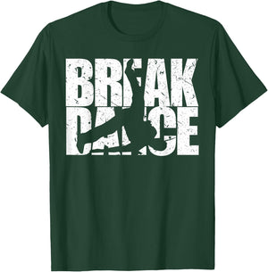 Break Dance Hip Hop Retro Windmill gift kids bboy bgirl T-Shirt - T-Shirt | Forest