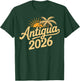 Antigua Trip 2026 Caribbean Paradise Vacation Souvenirs T-Shirt - T-Shirt | Forest