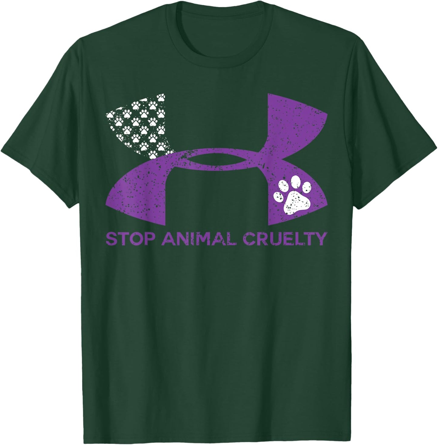 Stop Animal Cruelty Rescue Dogs T Shirt T-Shirt - T-Shirt | Forest
