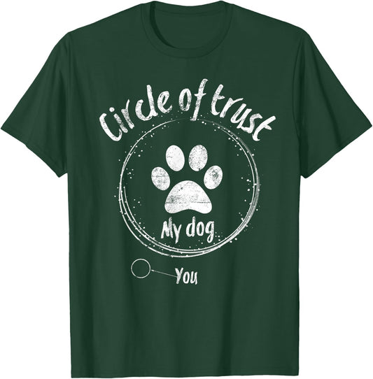 Circle of Trust Paw Print T Shirt T-Shirt - T-Shirt | Forest