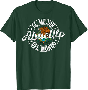 El Mejor Abuelito Del Mundo Abuelito Grandpa T-Shirt - T-Shirt | Forest