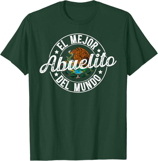 El Mejor Abuelito Del Mundo Abuelito Grandpa T-Shirt - T-Shirt | Forest
