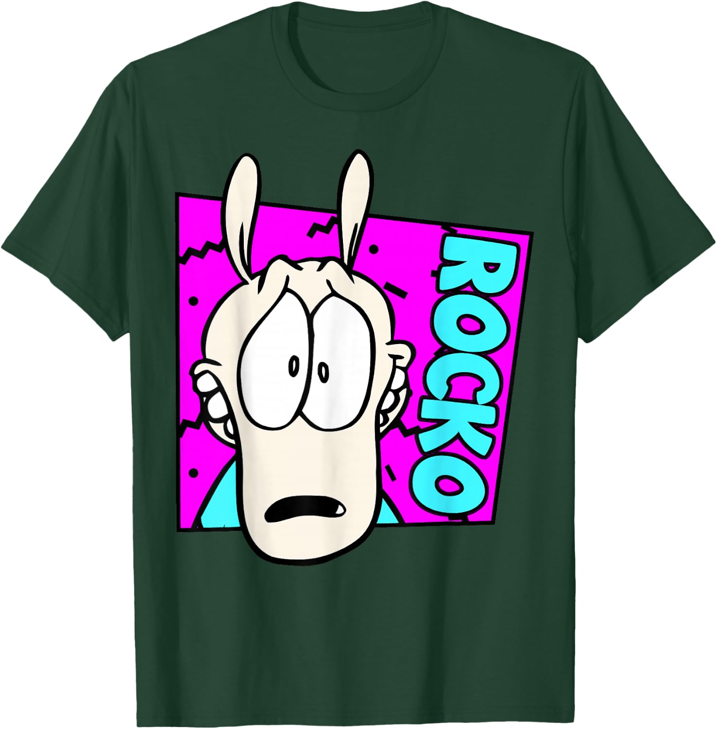 Nickelodeon Rocko's Modern Life Large Character T-Shirt - T-Shirt | Forest