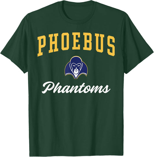 Phoebus High School Phantoms C3 T-Shirt - T-Shirt | Forest