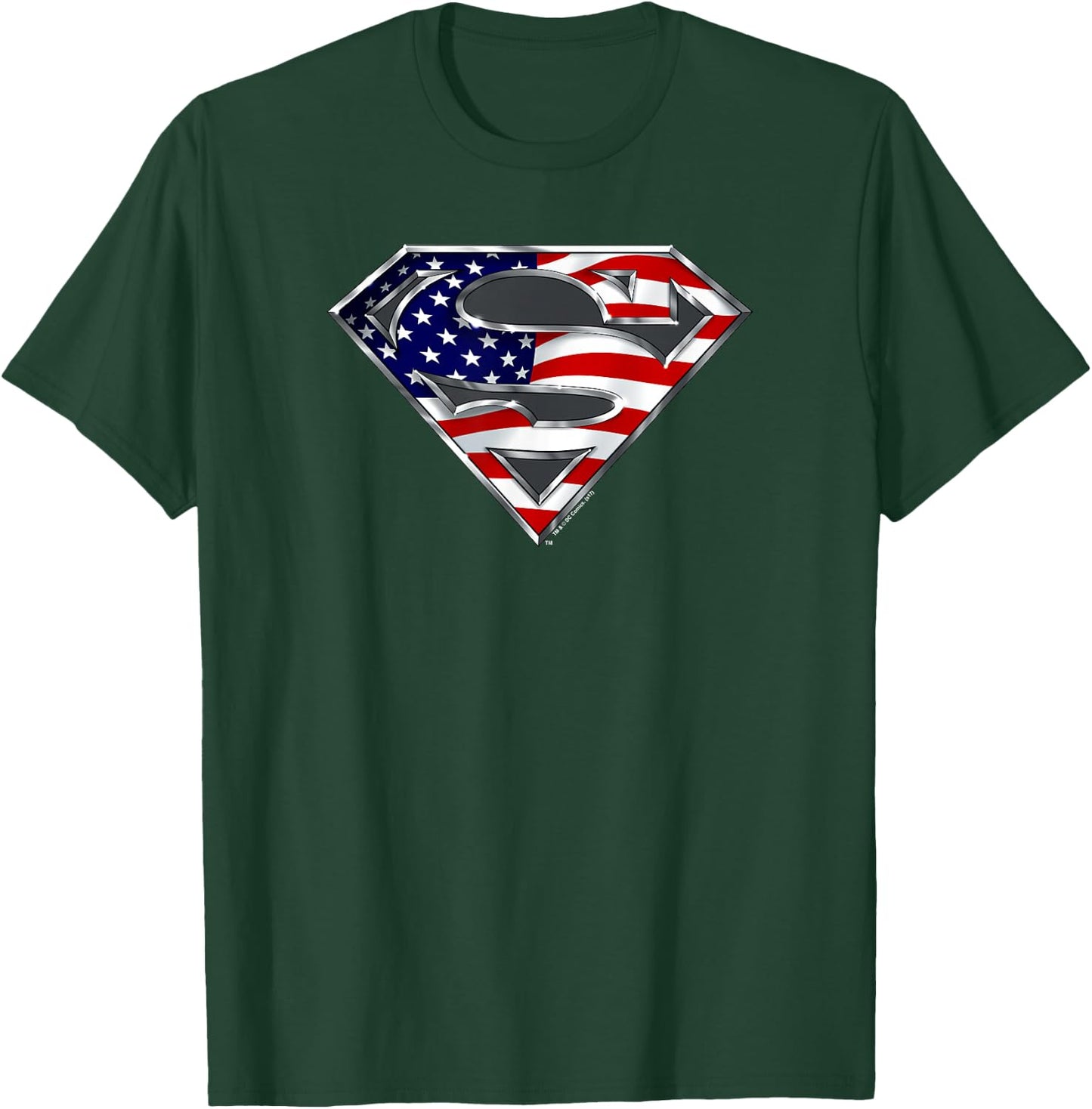 Superman All American Shield T-Shirt - T-Shirt | Forest