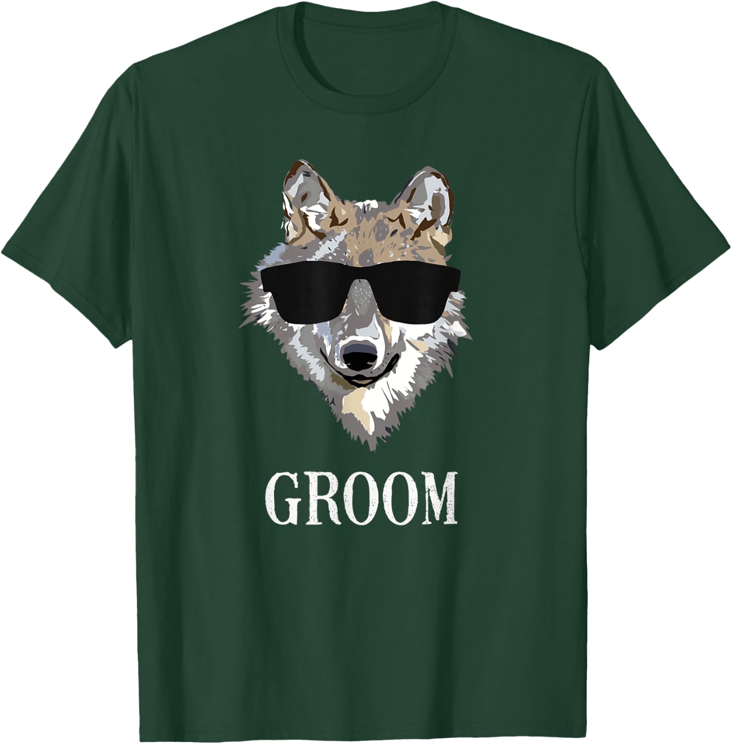 Bachelor Party Groom's Wolf Pack T-Shirt - T-Shirt | Forest
