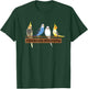 Gift Budgie Lovers, Celebrate Diversity Funny Budgerigar T-Shirt - T-Shirt | Forest