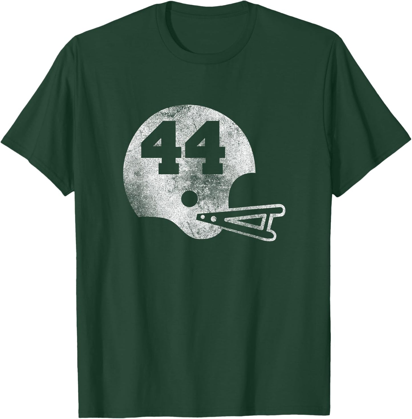 Vintage Football Jersey Number 44 Player Number T-Shirt - T-Shirt | Forest