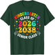 Kindergarten Graduation Class of 2026 Senior 2038 Class T-Shirt - T-Shirt | Forest