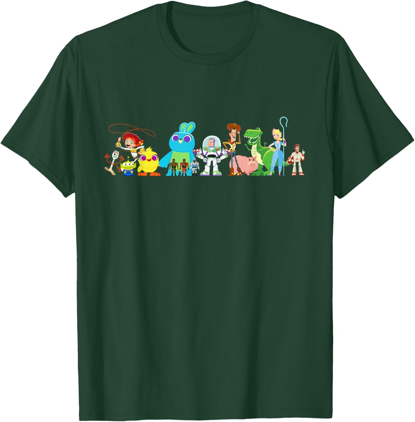Disney Pixar Toy Story 4 Group of Friends T-Shirt - T-Shirt | Forest