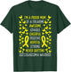 Proud Mom of Osteosarcoma Warrior Awareness Ribbon T-Shirt - T-Shirt | Forest