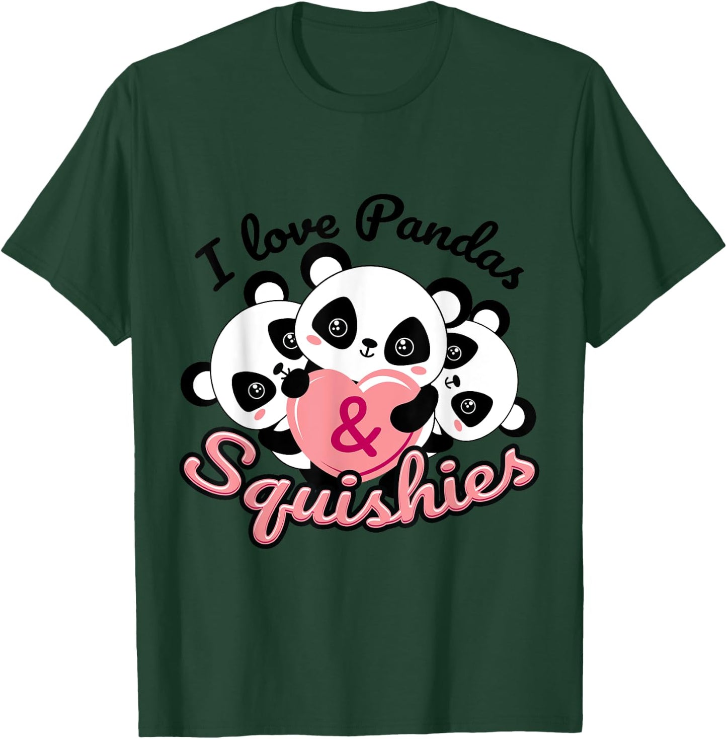 Cute Squishy , For Girls who like Squishies and Pandas T-Shirt - T-Shirt | Forest