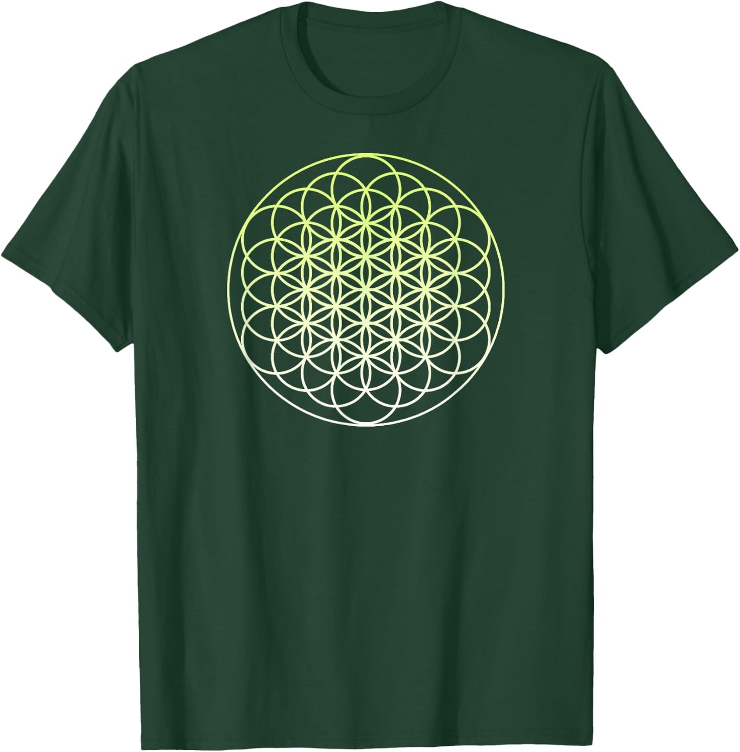 Sacred Geometry Shirt - Flower of Life Shirt T-Shirt - T-Shirt | Forest