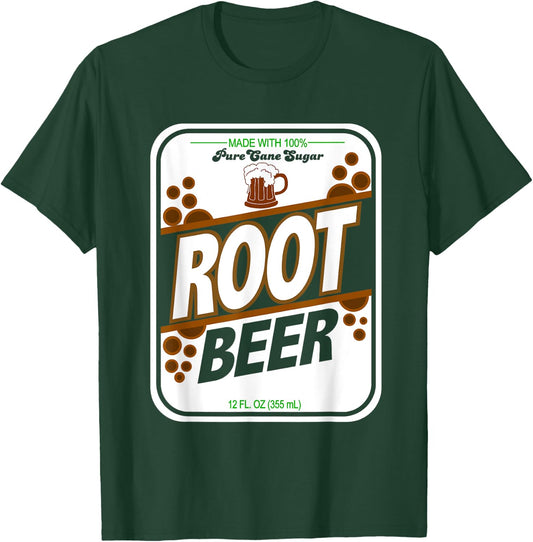 Retro Style ROOT BEER Costume T Shirt T-Shirt - T-Shirt | Forest