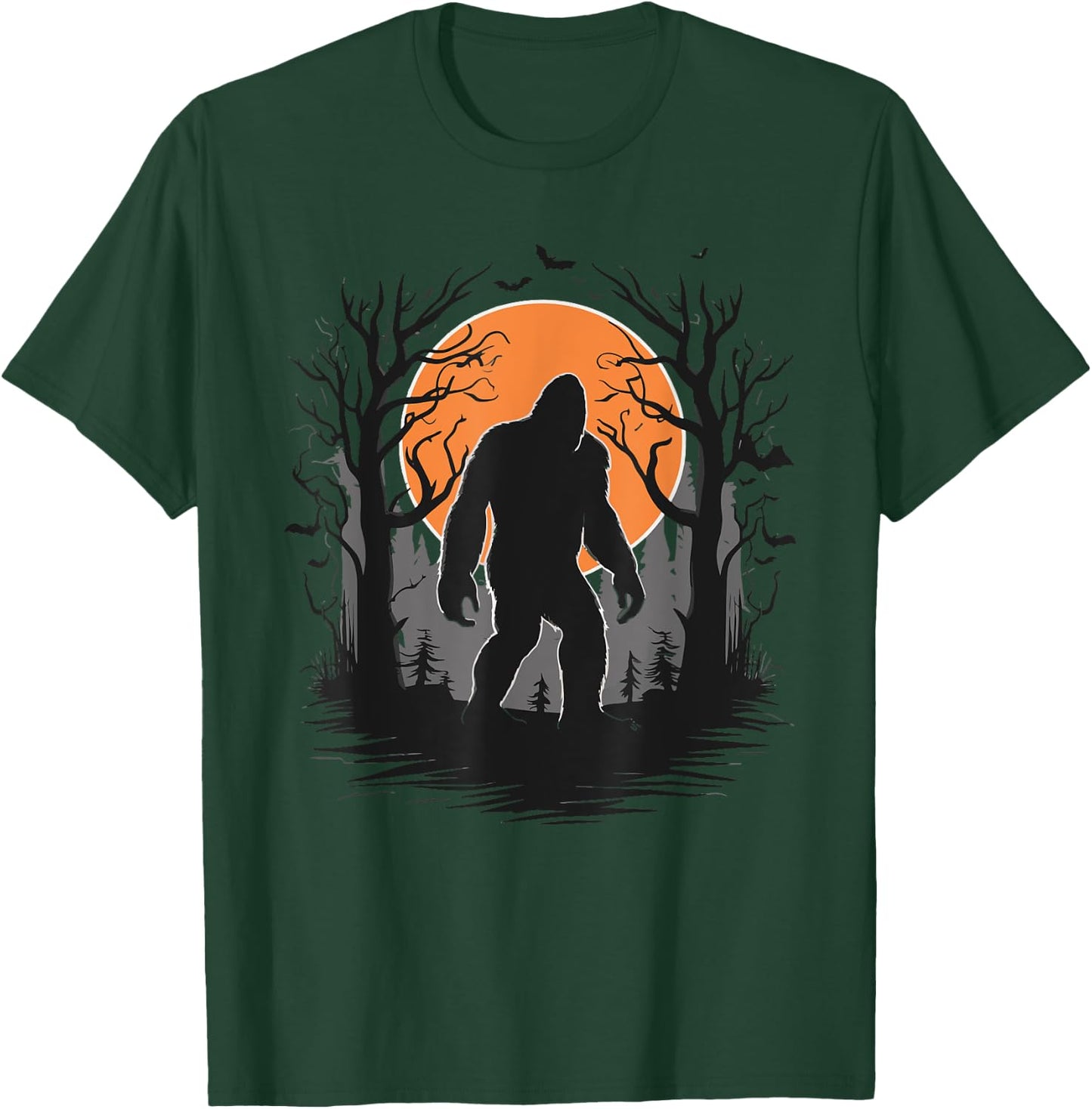 Bigfoot Halloween T-Shirt - T-Shirt | Forest