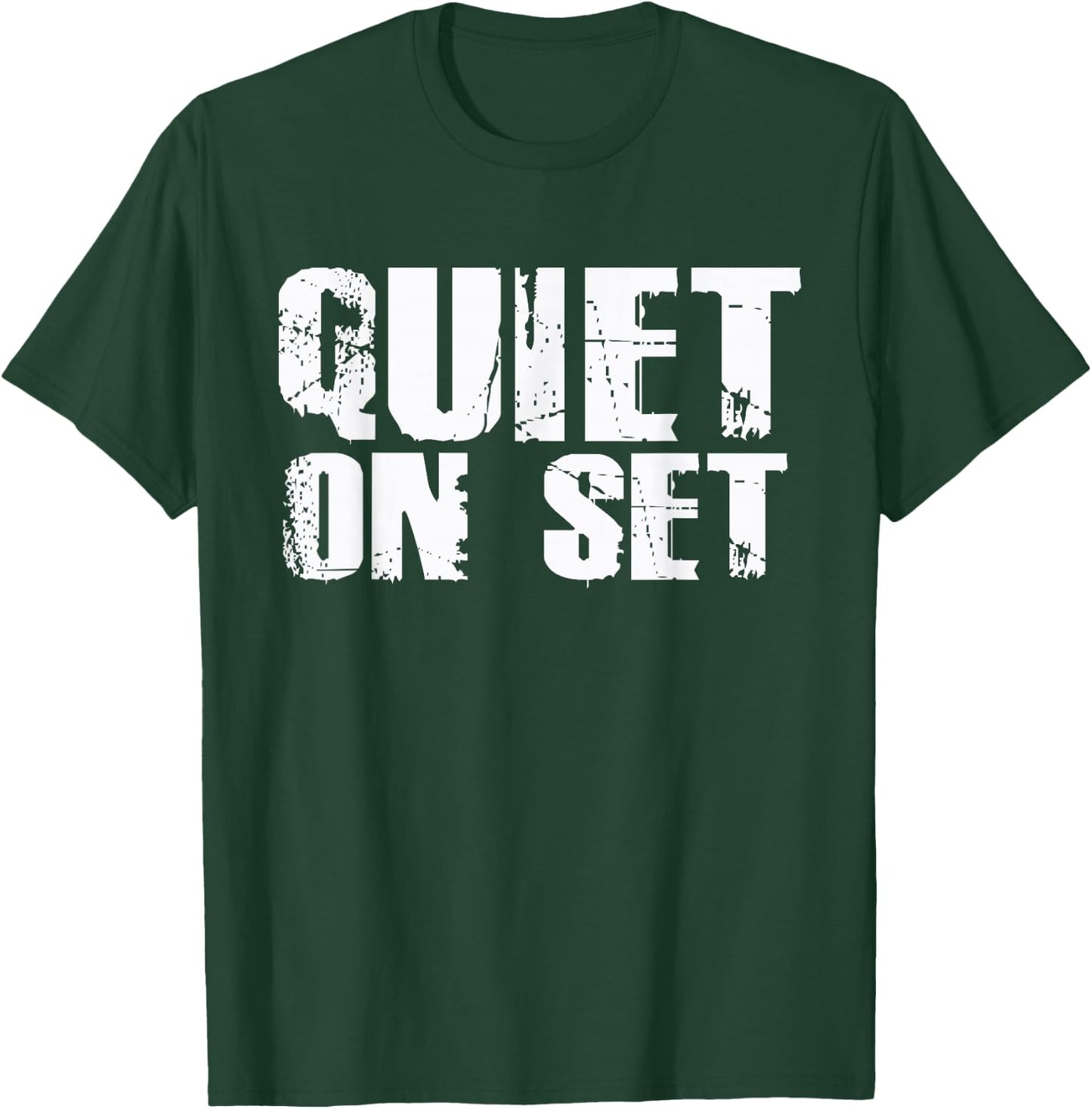 Quiet On Set Film Theatre Film Making Television Cute T-Shirt - T-Shirt | Forest