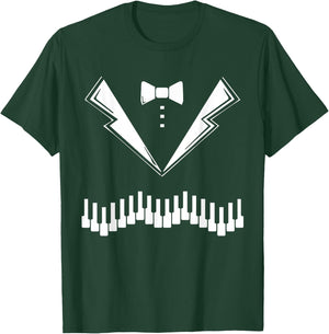 Funny Costume Keyboard Piano Player For The Concert Pianist T-Shirt - T-Shirt | Forest