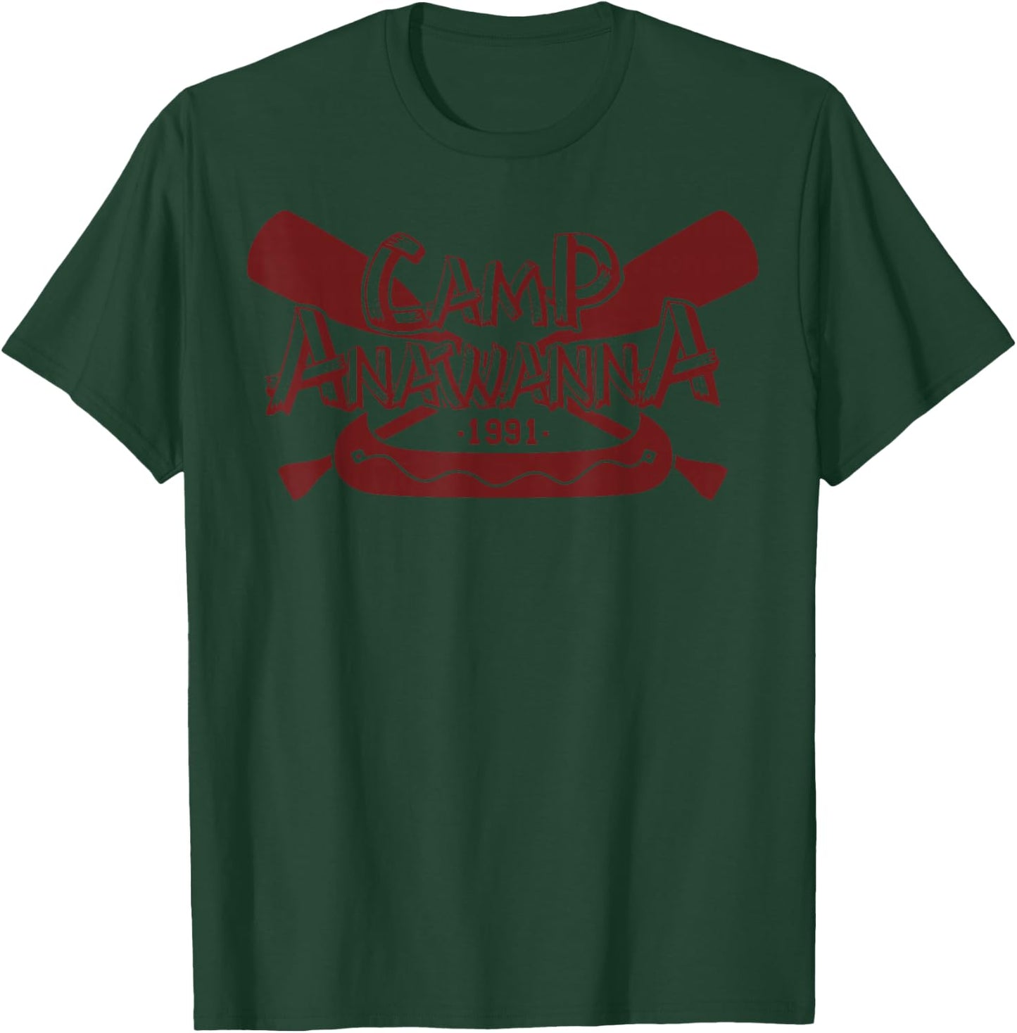 Nickelodeon Salute Your Shorts Camp Anawanna Sign T-Shirt - T-Shirt | Forest