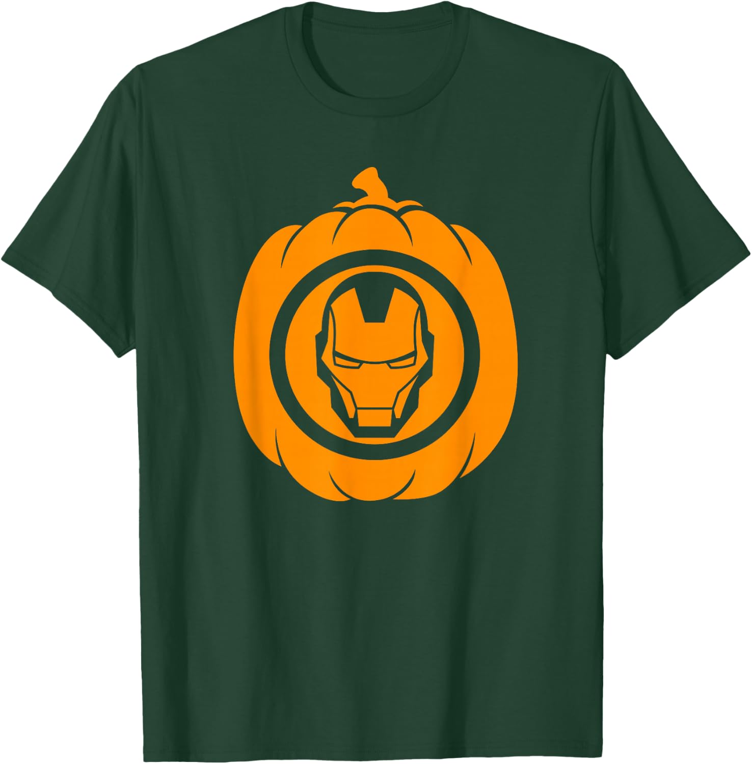 Marvel Iron Man Pumpkin Halloween T-Shirt - T-Shirt | Forest