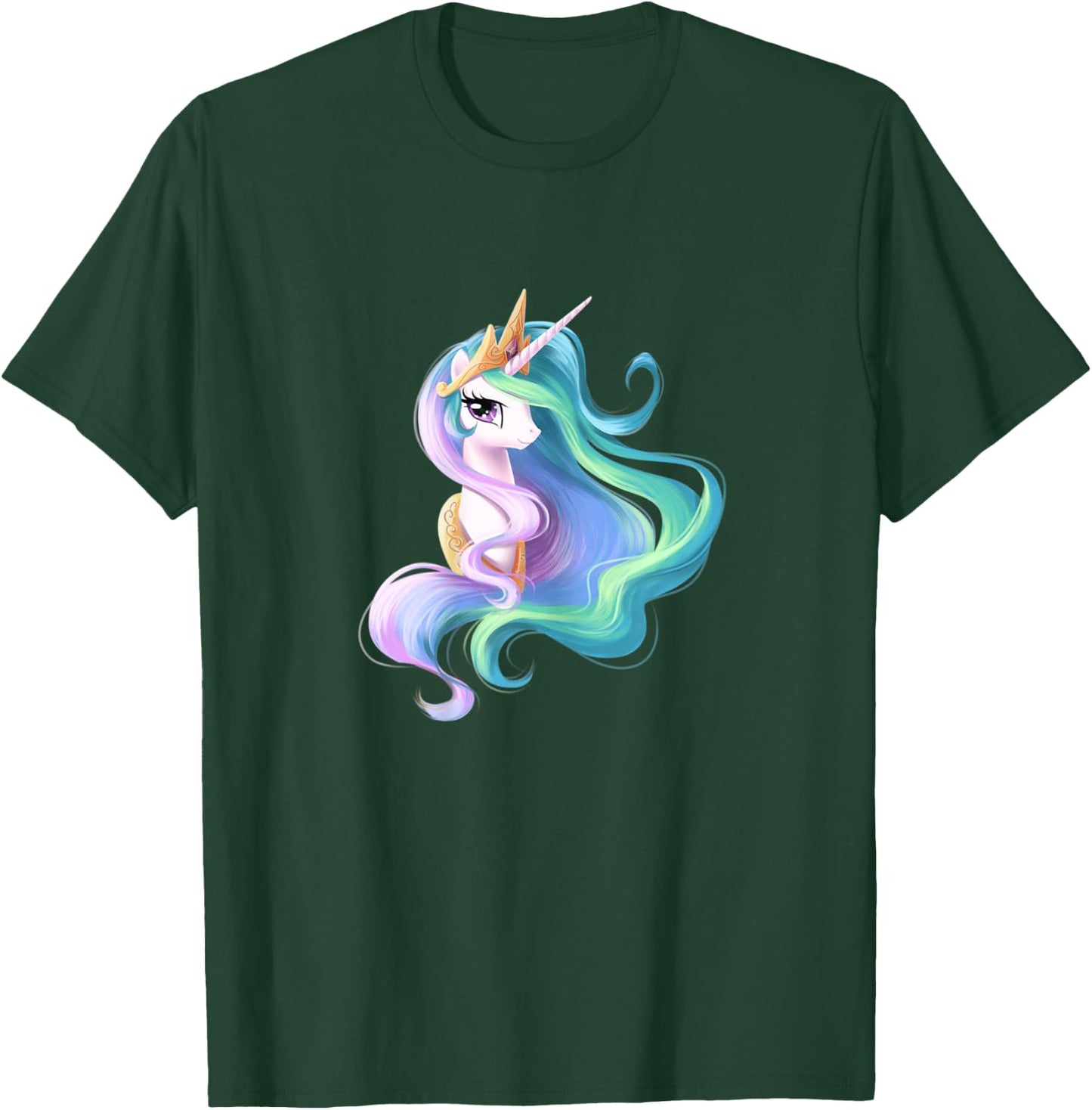 Princess Celestia Unicorn Shirt, A Perfect Unicorn Gift T-Shirt - T-Shirt | Forest