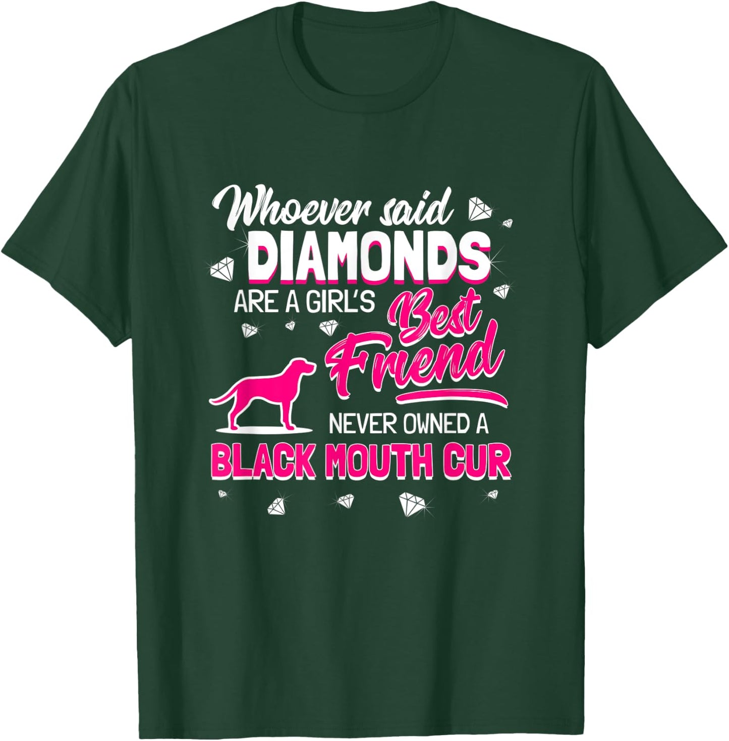 Black Mouth Cur T-Shirt - T-Shirt | Forest