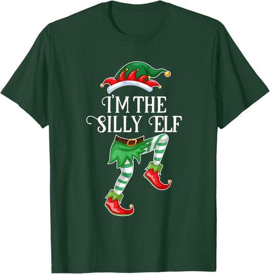 I'm the Silly Elf Christmas Matching Family Group Gift T-Shirt - T-Shirt | Forest