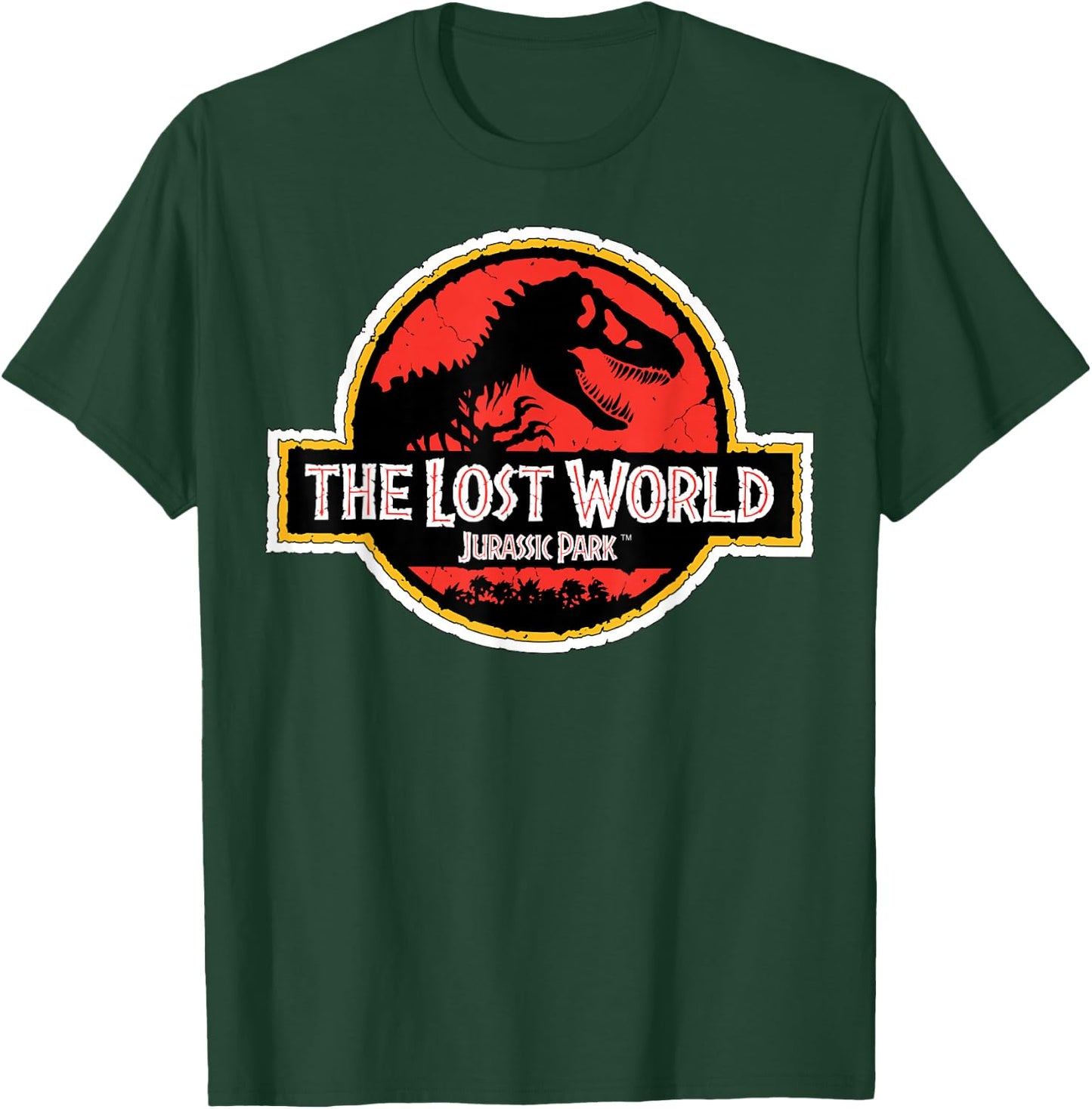 Jurassic Park The Lost World Movie Logo Graphic T-Shirt - T-Shirt | Forest