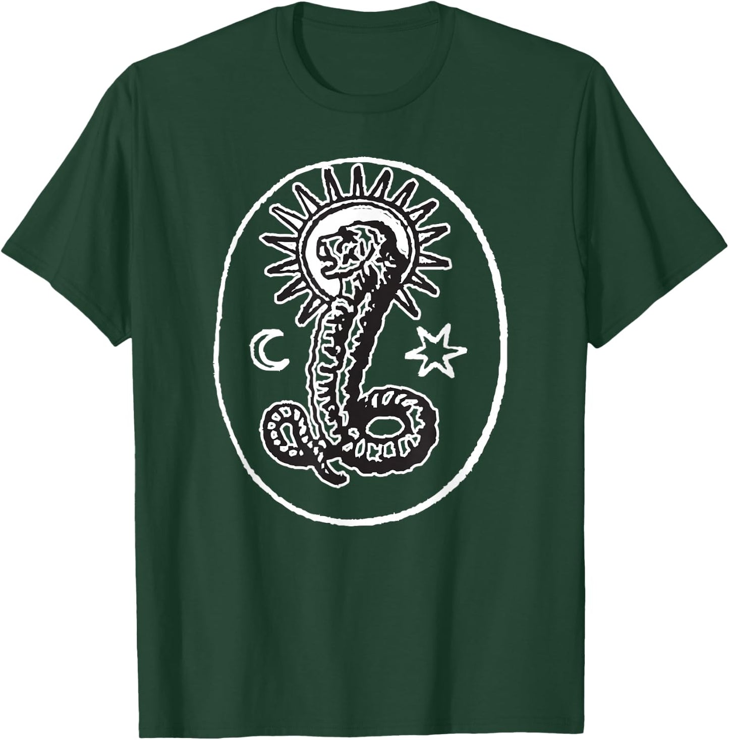 Demiurge Chnoubis Abraxas Symbol T-Shirt - T-Shirt | Forest