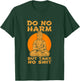 Buddha Inner Peace Do No Harm Take No Shit Gift T-Shirt - T-Shirt | Forest