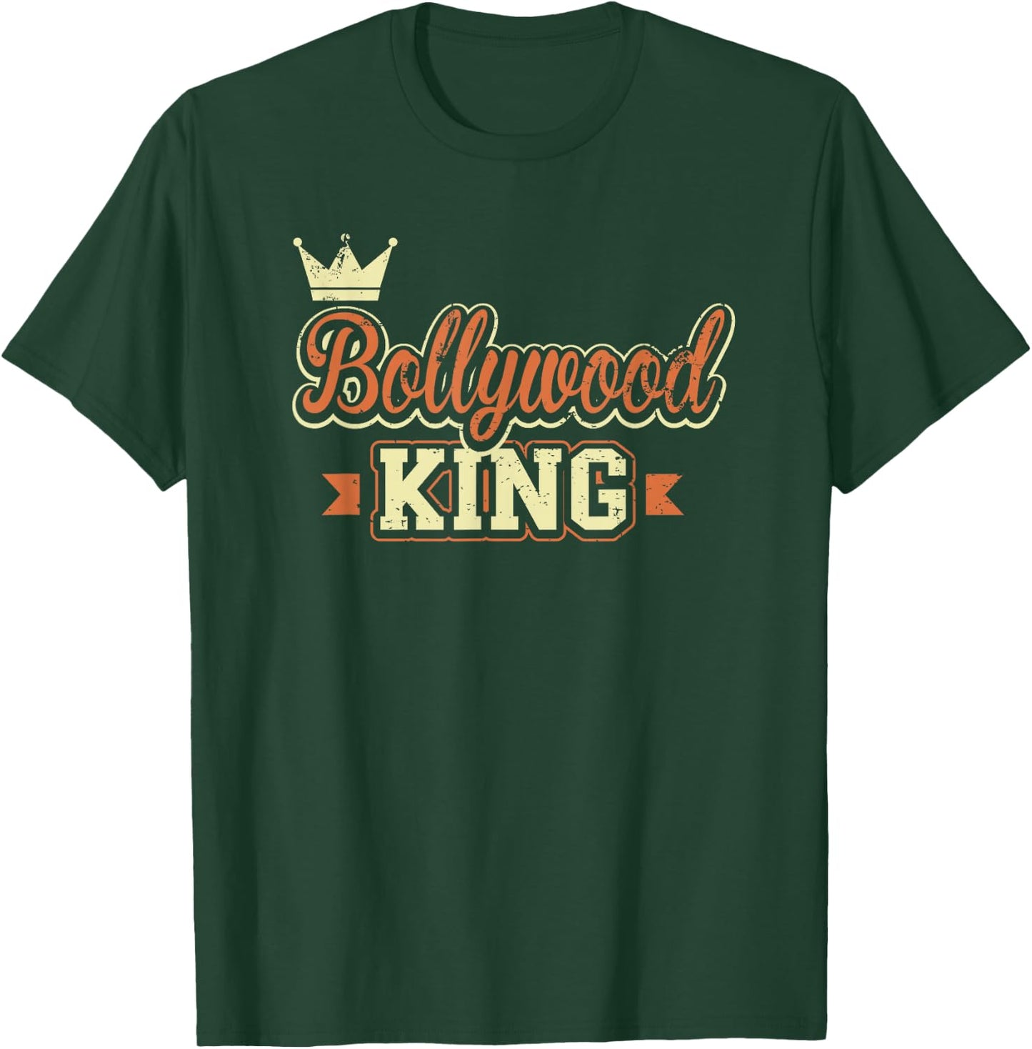 Bollywood King Funny Indian Hindi Movie Dance Cute T-Shirt - T-Shirt | Forest