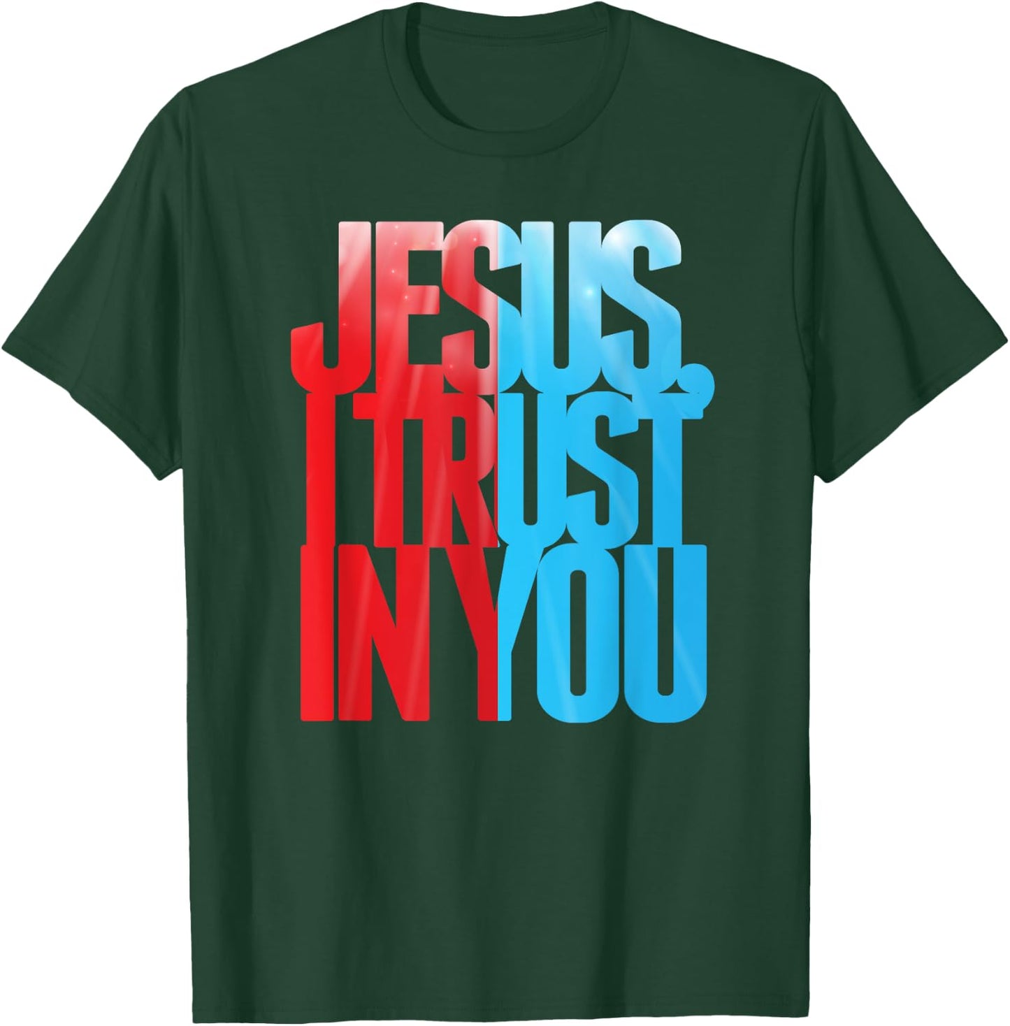 Divine Mercy Jesus I Trust in You St Faustina Catholic T-Shirt - T-Shirt | Forest