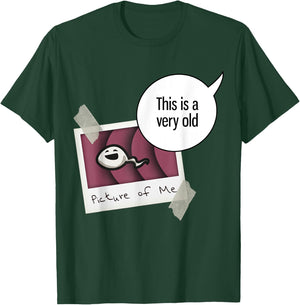 This Is Very Old Picture Of Me - Funny Sperm Selfie T-Shirt - T-Shirt | Forest