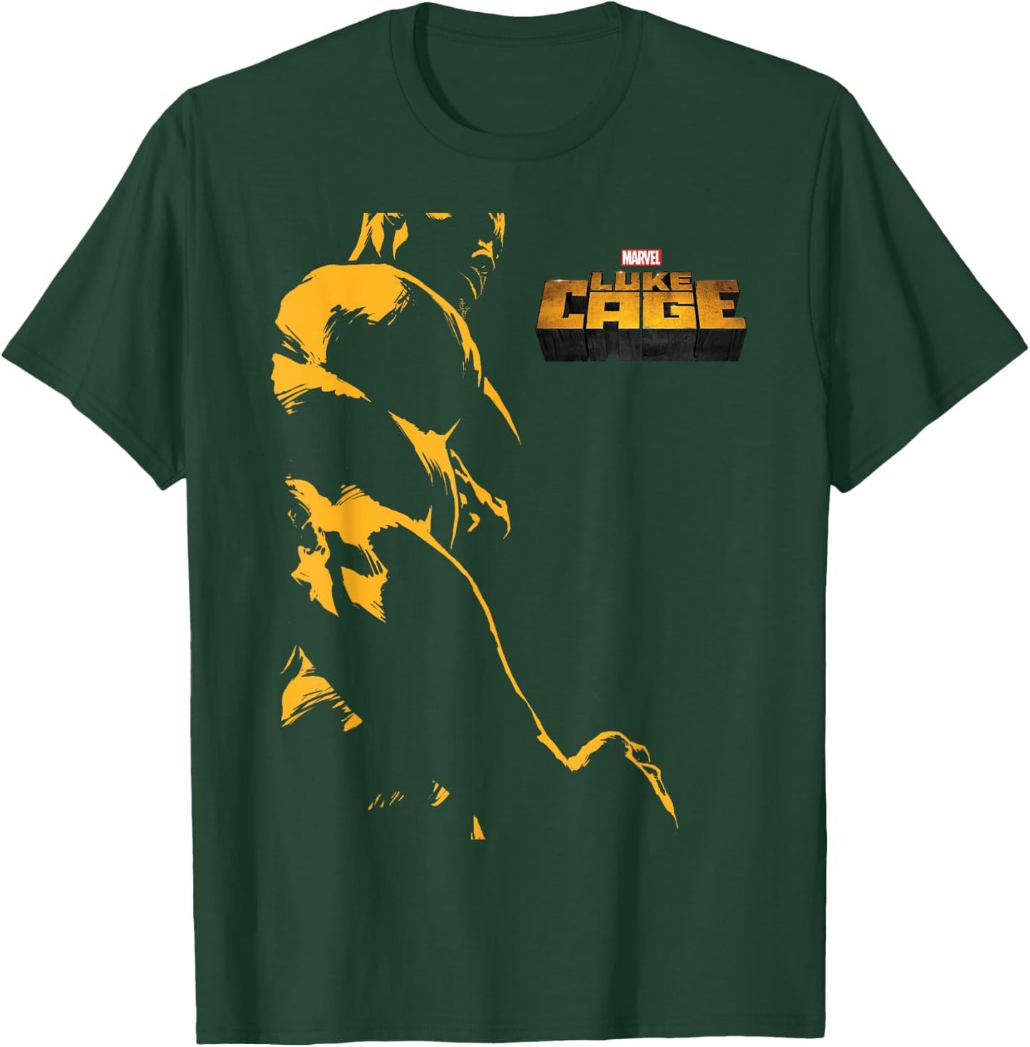 Marvel The Defenders Luke Cage Monochromatic T-Shirt - T-Shirt | Forest