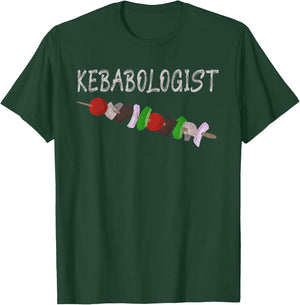 Summer Grilling Shish Kebab Funny Kebabologist T-Shirt - T-Shirt | Forest