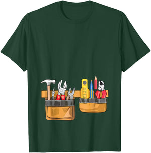 Workman Tool Belt Easy Builder Construction Costume Cosplay T-Shirt - T-Shirt | Forest