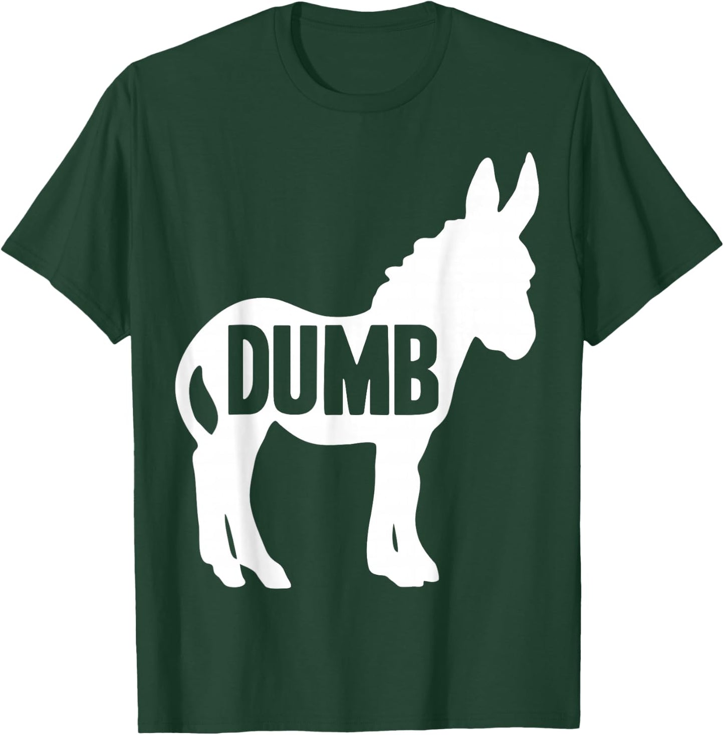 Dumb Ass Donkey Funny Image Pun T-Shirt - T-Shirt | Forest