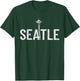 Cool Seattle Space Needle Souvenir USA Washington Gift T-Shirt - T-Shirt | Forest