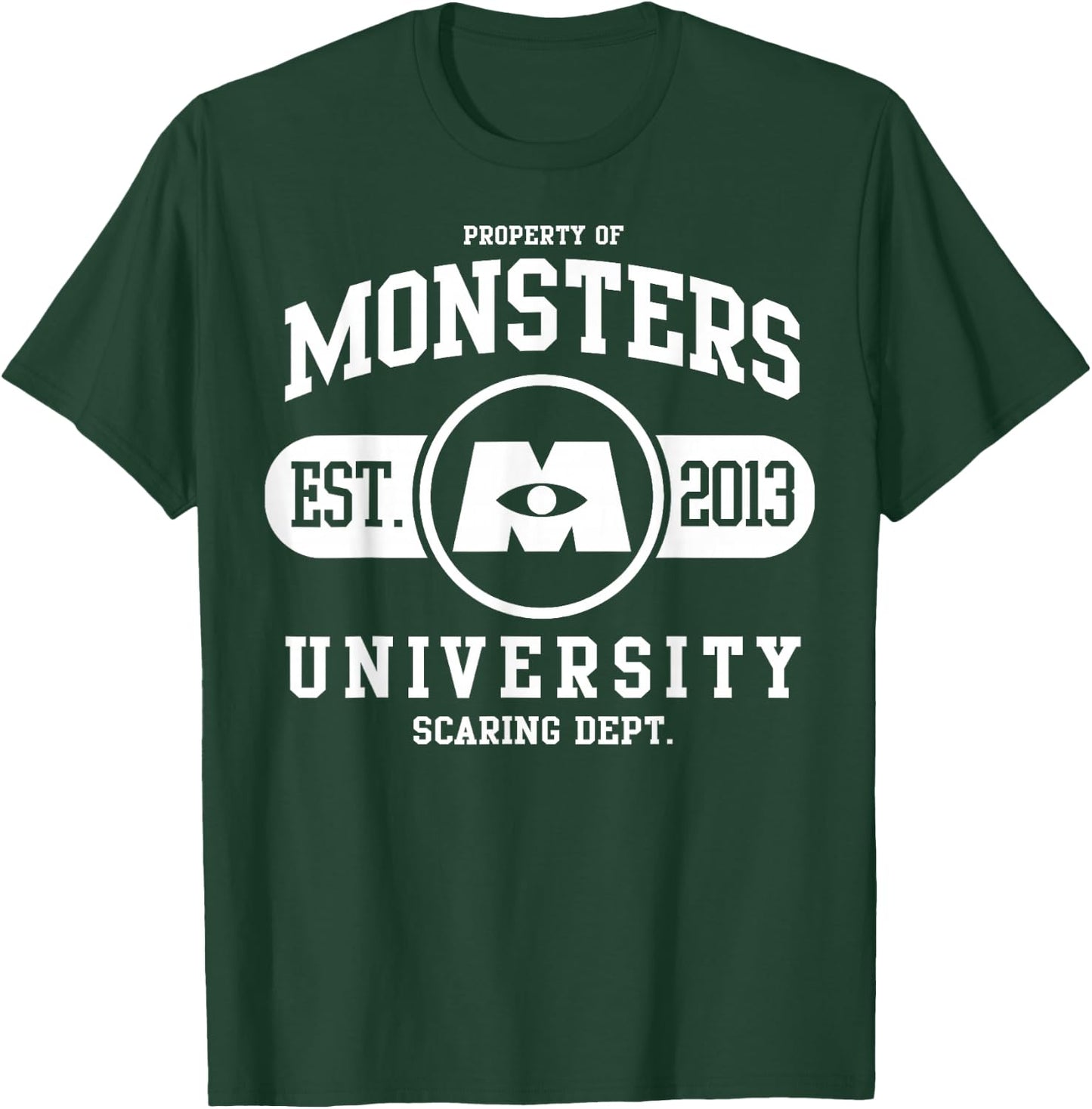 Disney Pixar Monsters University Est. 2013 Logo T-Shirt - T-Shirt | Forest