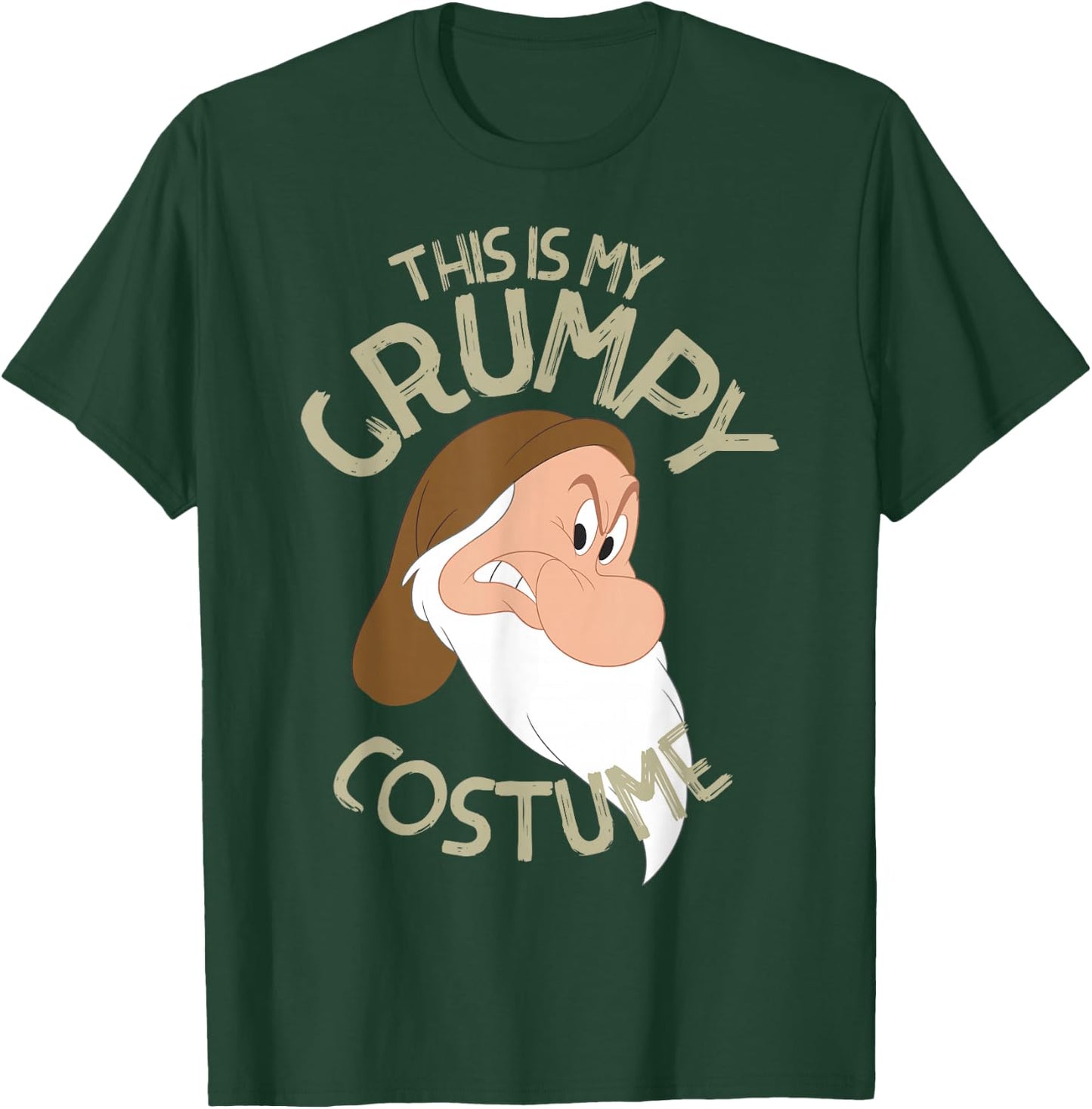 Disney Snow White This is My Grumpy Costume Halloween Small T-Shirt - T-Shirt | Forest