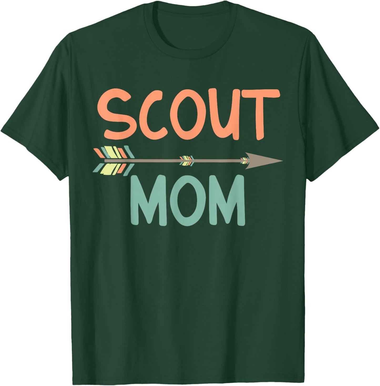 Scout Mom of Boys & Girls T-Shirt - T-Shirt | Forest