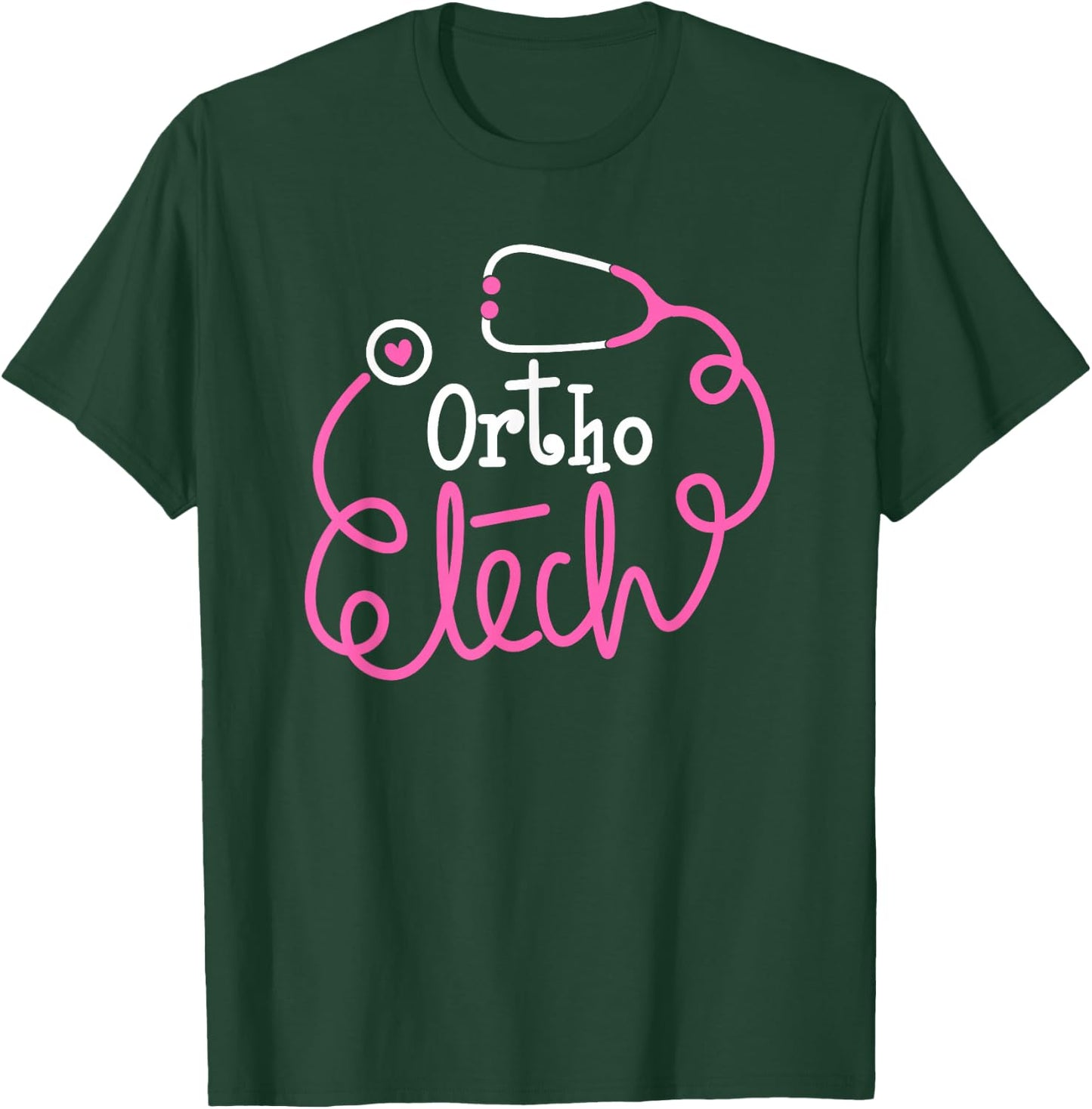 Ortho Tech Orthopedic technologists Ortho technicians T-Shirt - T-Shirt | Forest