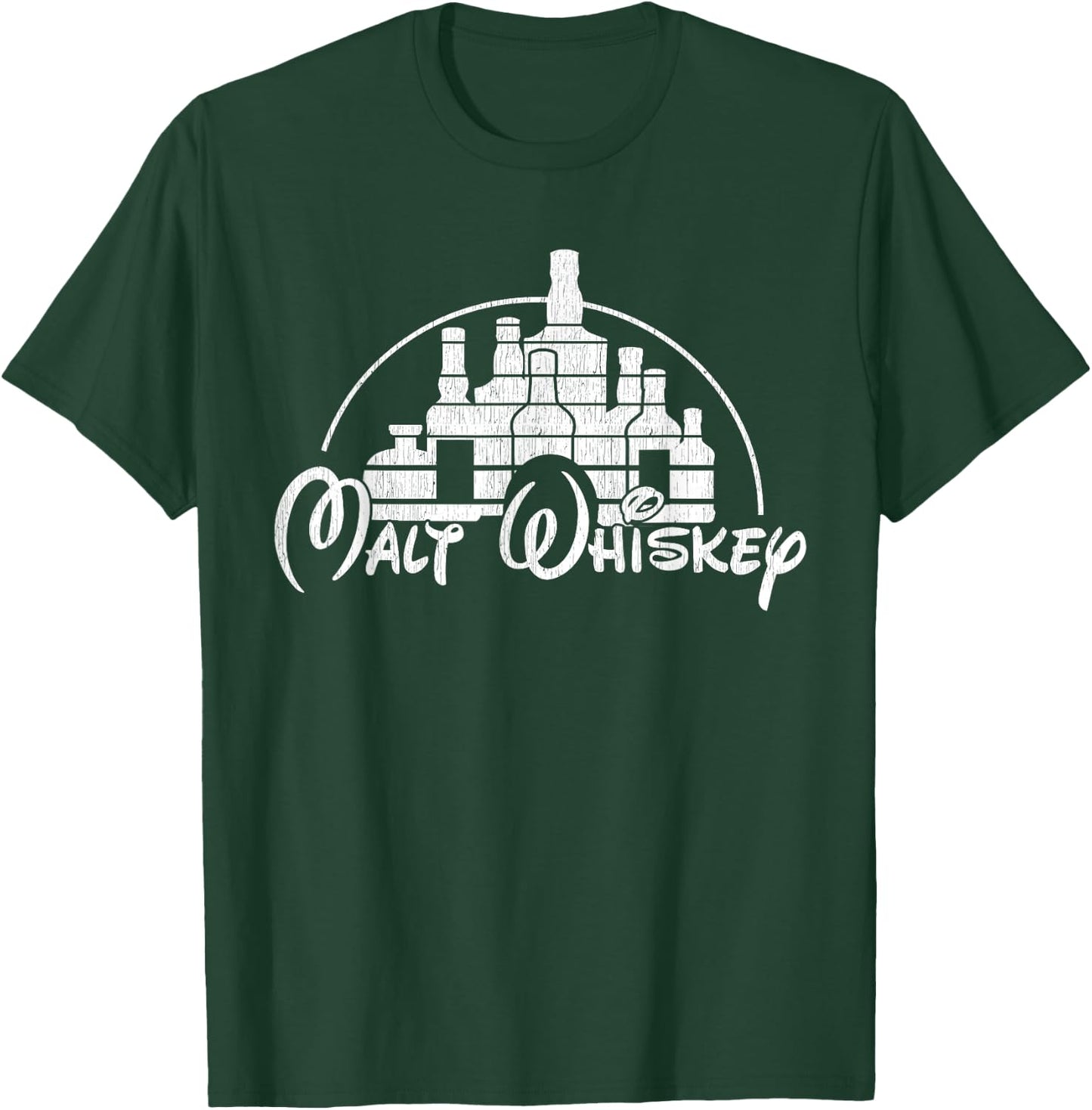 Vintage Malt Whiskey - Funny Malt Whiskey T-Shirt - T-Shirt | Forest