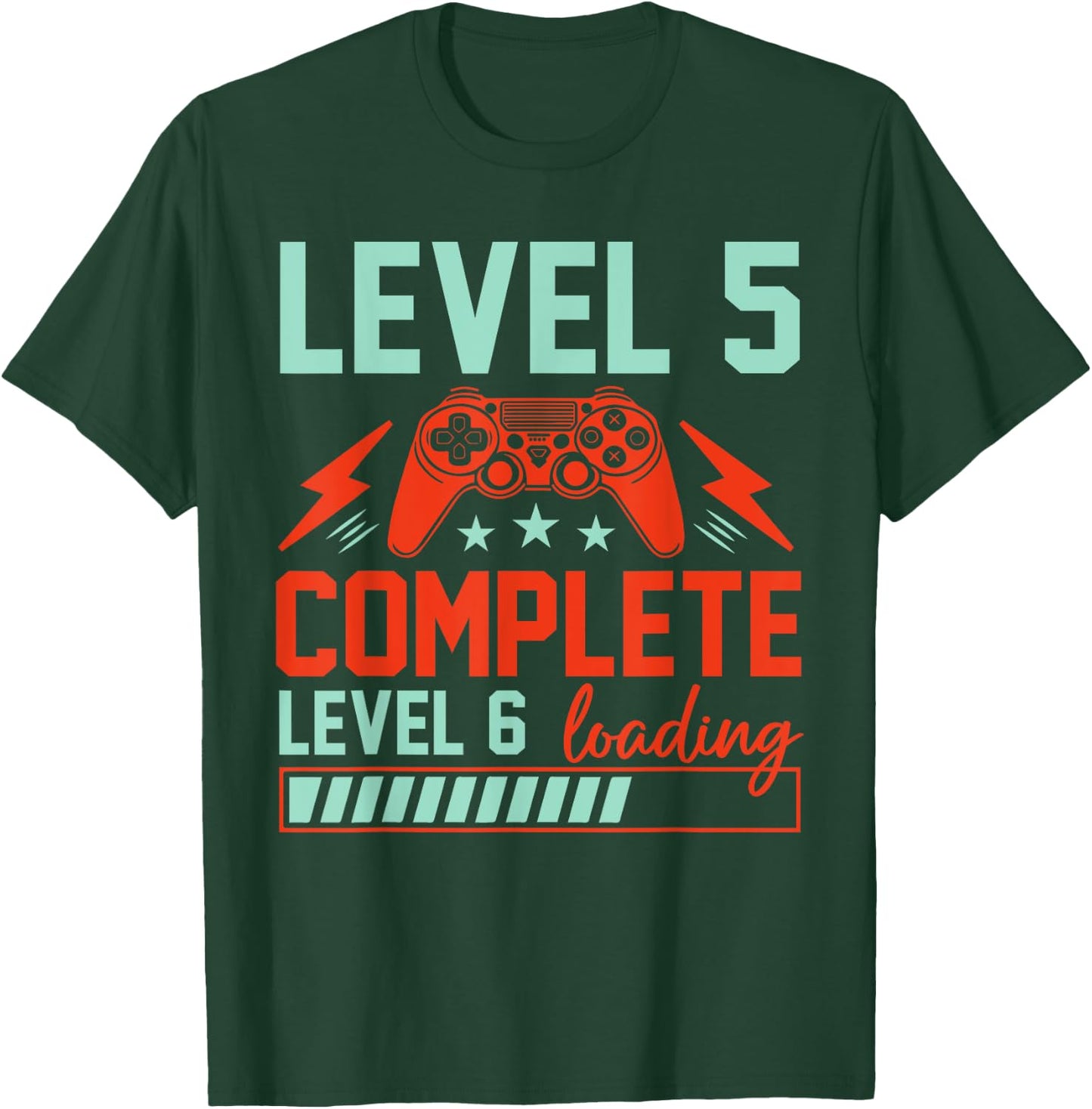 Level 5 Complete Level 6 Loading 5th Wedding Anniversary T-Shirt - T-Shirt | Forest