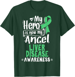 Liver Disease Gift - Cirrhosis Awareness T Shirt T-Shirt - T-Shirt | Forest