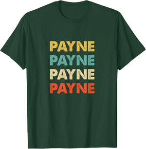 Payne Name T-Shirt - T-Shirt | Forest