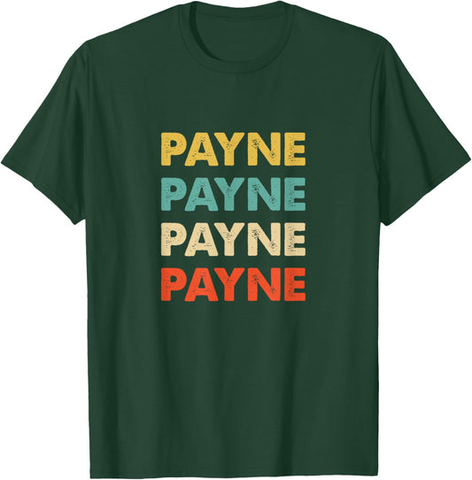 Payne Name T-Shirt - T-Shirt | Forest