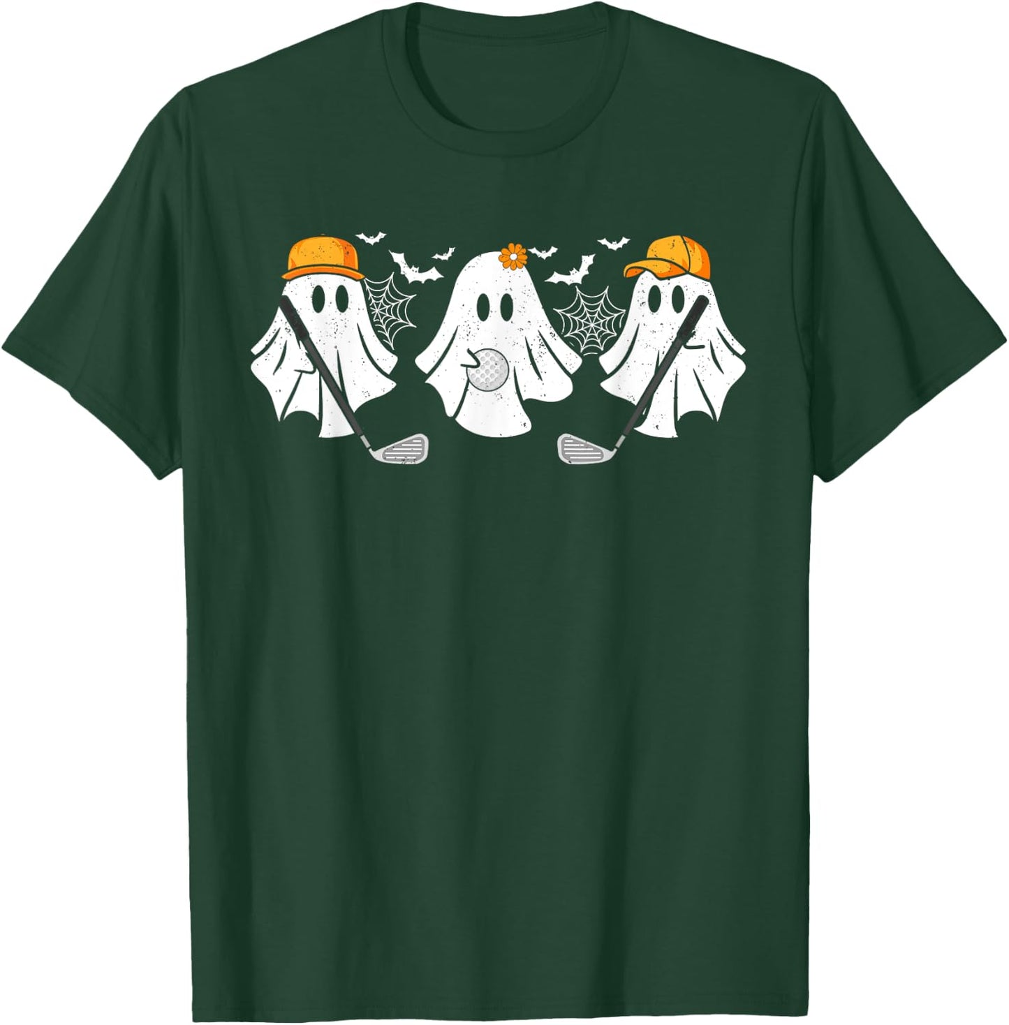 Ghost Golf Ball Player Funny Halloween Costume Women T-Shirt - T-Shirt | Forest