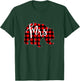 Red Plaid Mrs Bear T Shirt Matching Pajama Newlywed Married T-Shirt - T-Shirt | Forest