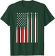 American Flag Drumstick USA Drummer Shirt Musicians Men T-Shirt - T-Shirt | Forest